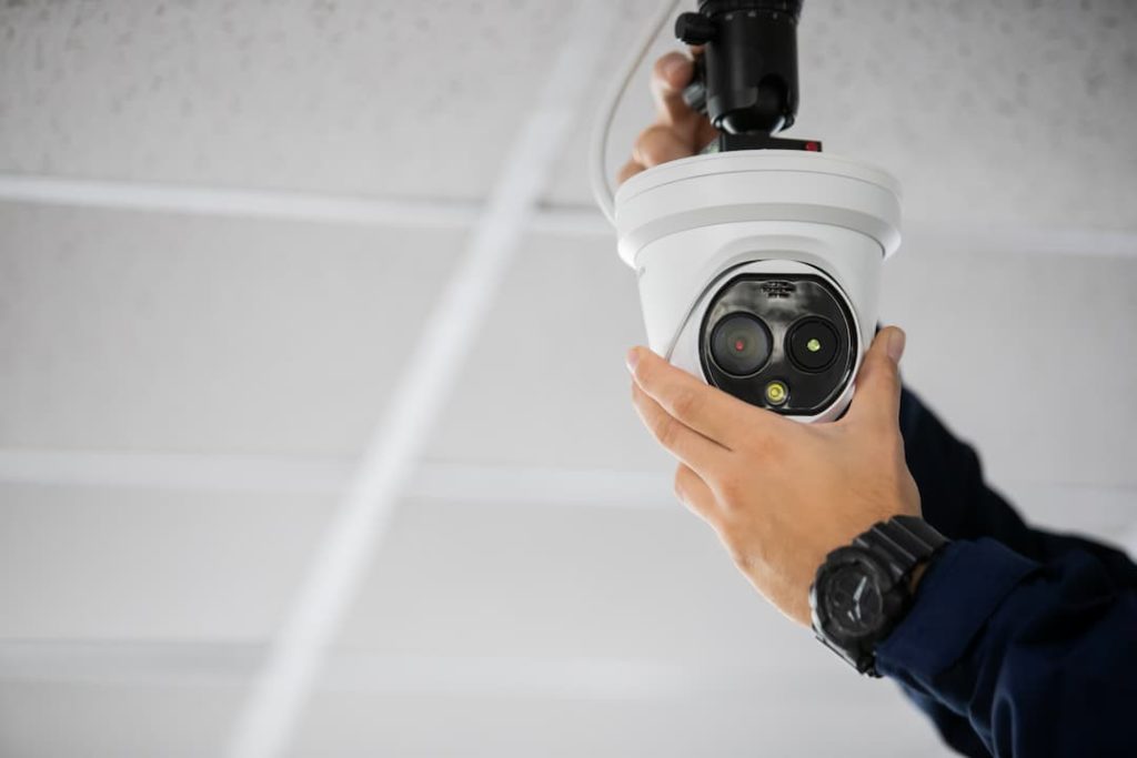 Installing A Cctv Camera In An Office